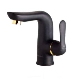 Golden black Hamoon Basin tap